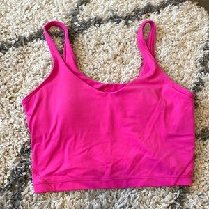 Sonic Pink Lululemon Align Tank Size 10
